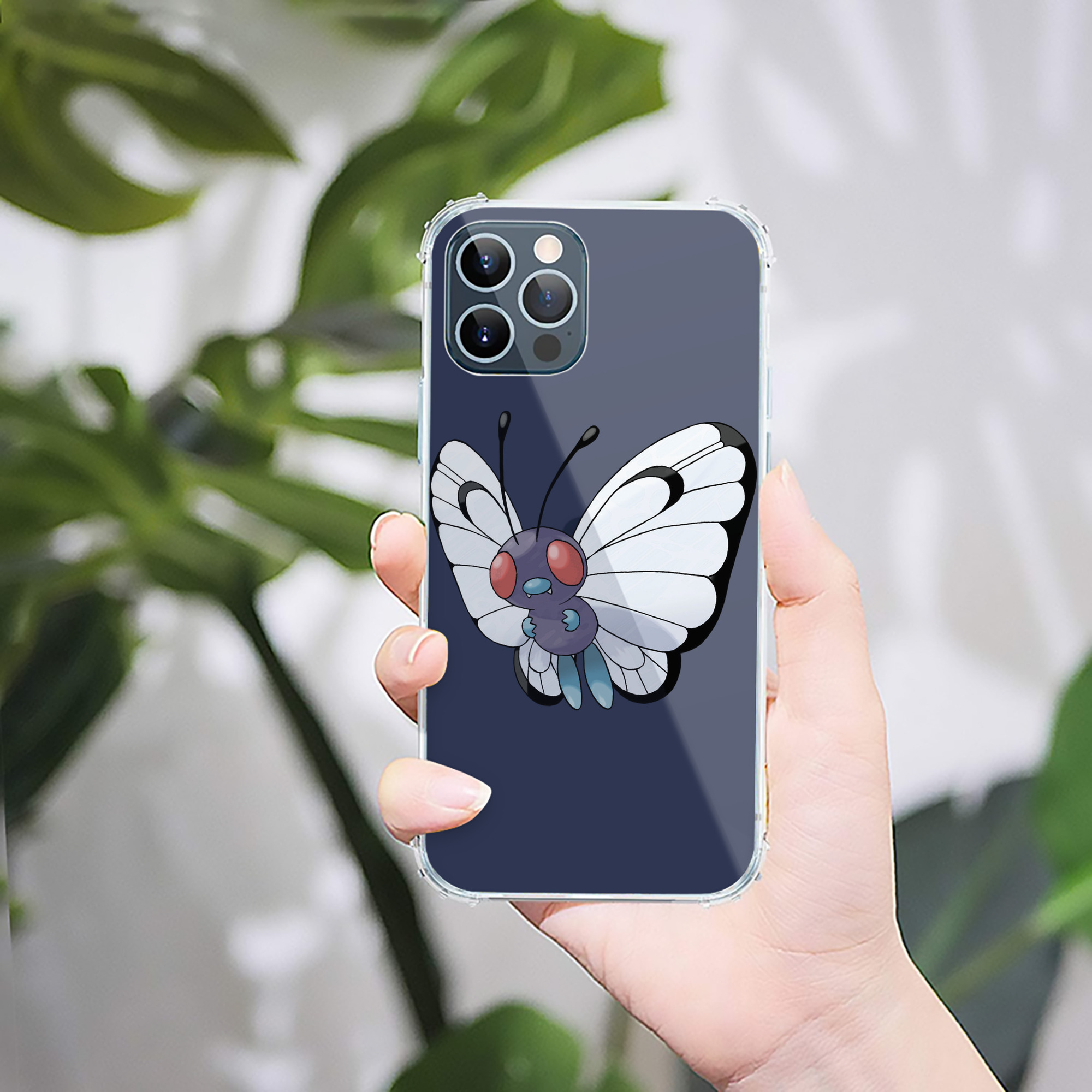 （画像用） ポケットモンスター Pokémon 【iPhone 12シリーズ対応】透明スマホケース（クリアソフトケース）